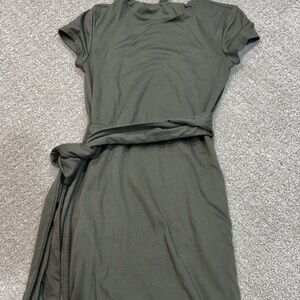 Windsor Strapless Olive Dress
